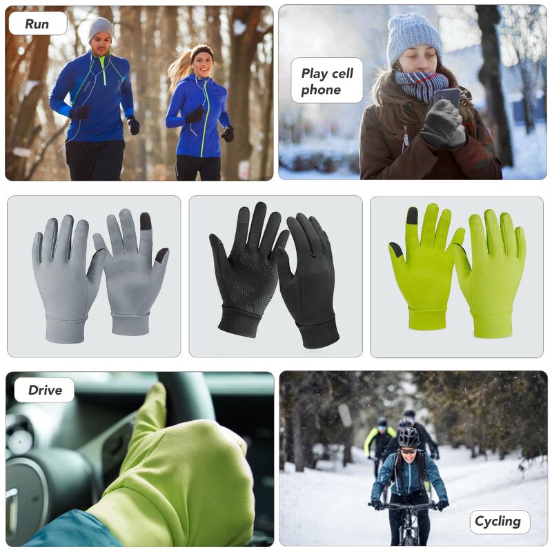 Cycling Gloves Factory - Lightweight Anti-Slip Warm Liners for Sports