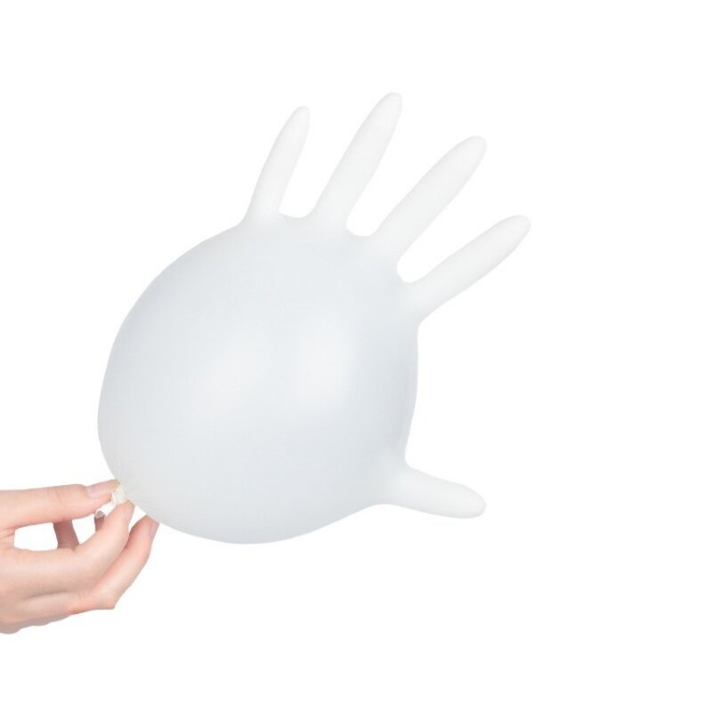 Disposable Nitrile Gloves Manufacturer - INTCO White Examination Powder Free Textured