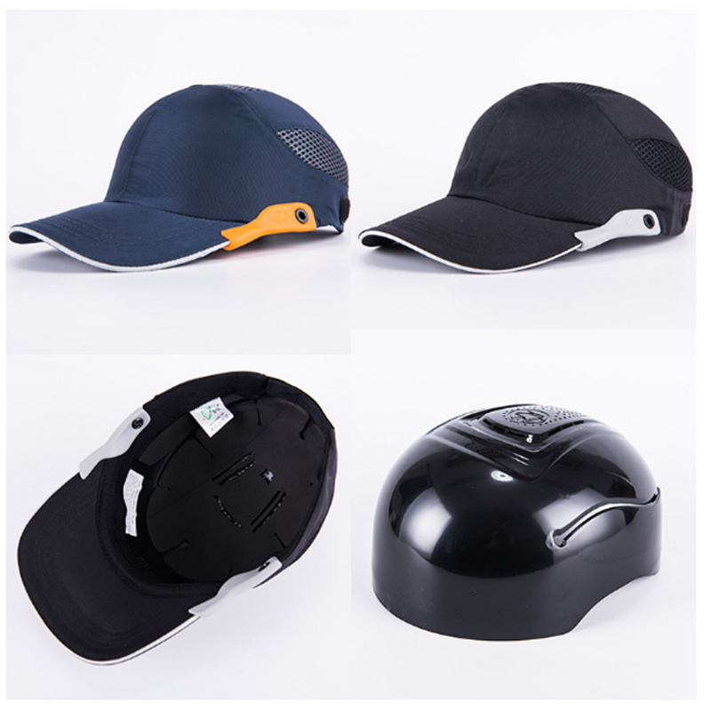 Safety Bump Cap Manufacturer - Latest Design Lightweight Breathable Black Head Protection