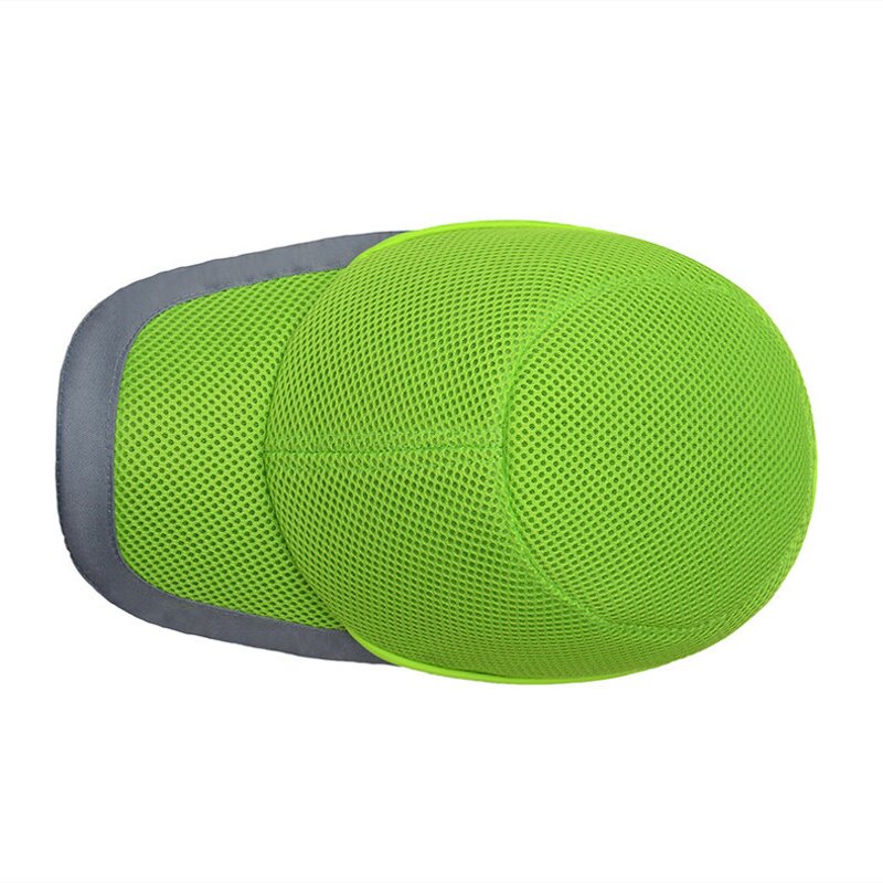 Safety Bump Cap Manufacturer - Breathable Mesh Fluorescent Green Reflective ABS