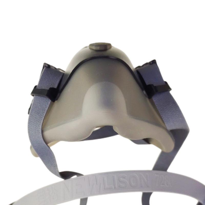 Gas Mask Respirator Manufacturer - High Quality Double Filter FFP2 Silicone Reusable