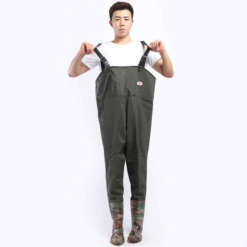 Fishing Suit Manufacturer - Factory Customize Directly Waterproof PVC Fabric Chest Waders