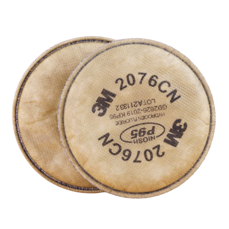P95 Cartridge Filter Manufacturer - 3M Hydrogen Fluoride Acid Gas Relief Particulate 2076 CN