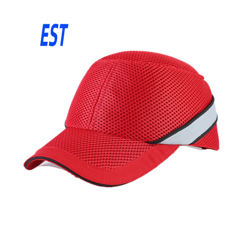Baseball Bump Cap Manufacturer - Custom Plain Safety Reflective Red Outdoor