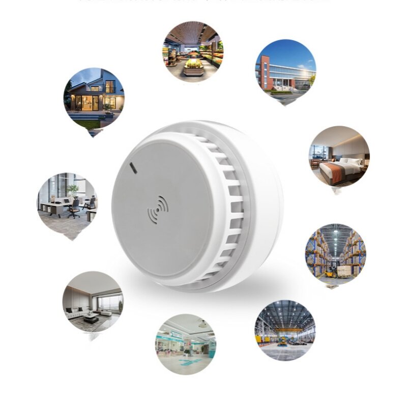 Smoke Detector Manufacturer - Independent Mini Wireless DC 9V 3V Fire Alarm