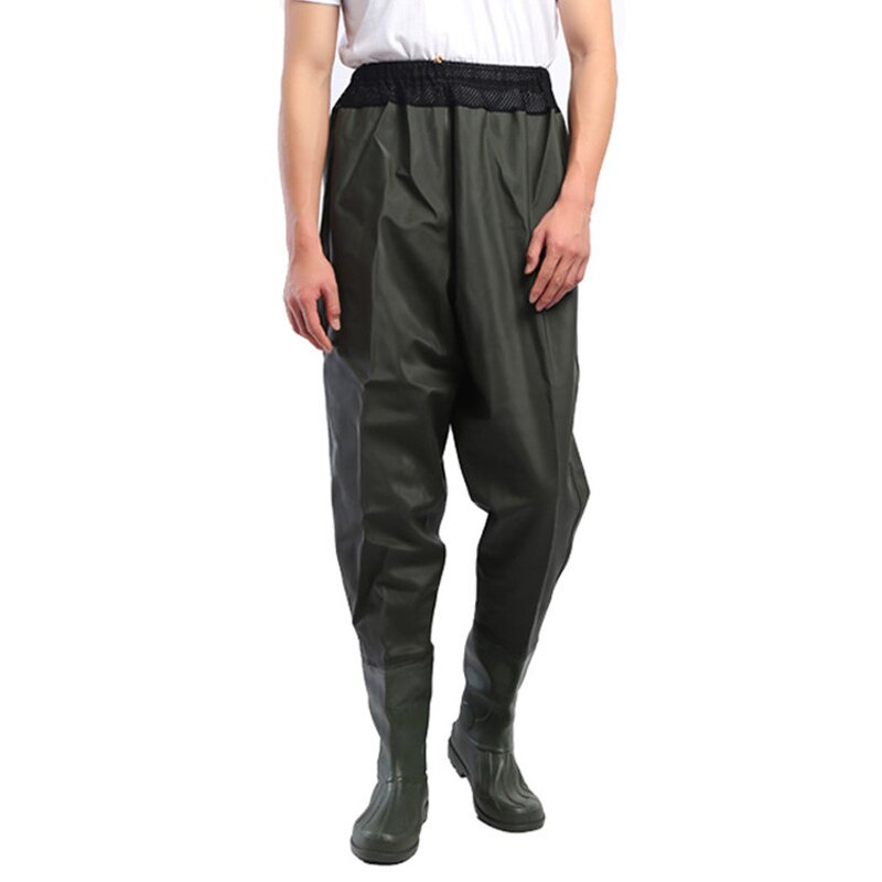Fishing Wader Pants Manufacturer - Customize Green Outdoor Hunting Hip PVC Waterproof