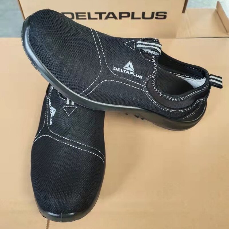 Safety Shoes Manufacturer - Delta Plus MIAMI S1 301215 Black SRC Anti-slip