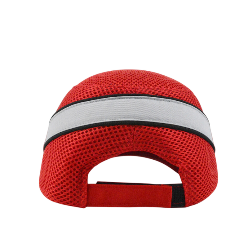 Baseball Bump Cap Manufacturer - Custom Plain Safety Reflective Red Outdoor