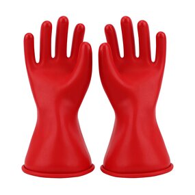 Insulating Safety Gloves Manufacturer - Shuangan Red Latex Rubber 1000V Class 0 Live Work