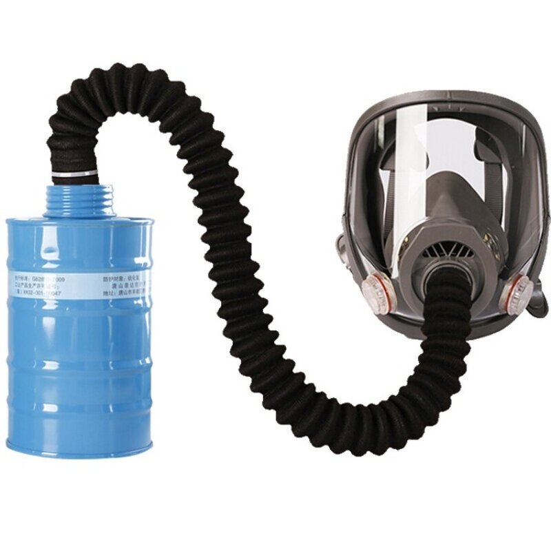 Full Face Respirator Manufacturer - Double Connection Interface Breathing Gas Mask