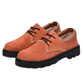 Insulation Safety Shoes Factory - Watermelon Red 6Kv Two-Layer Suede Cowhide