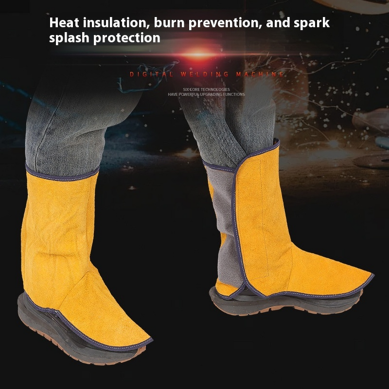 Welding Leg Covers Manufacturer - Wholesale Cowhide Anti-Splash Spark-Resistant