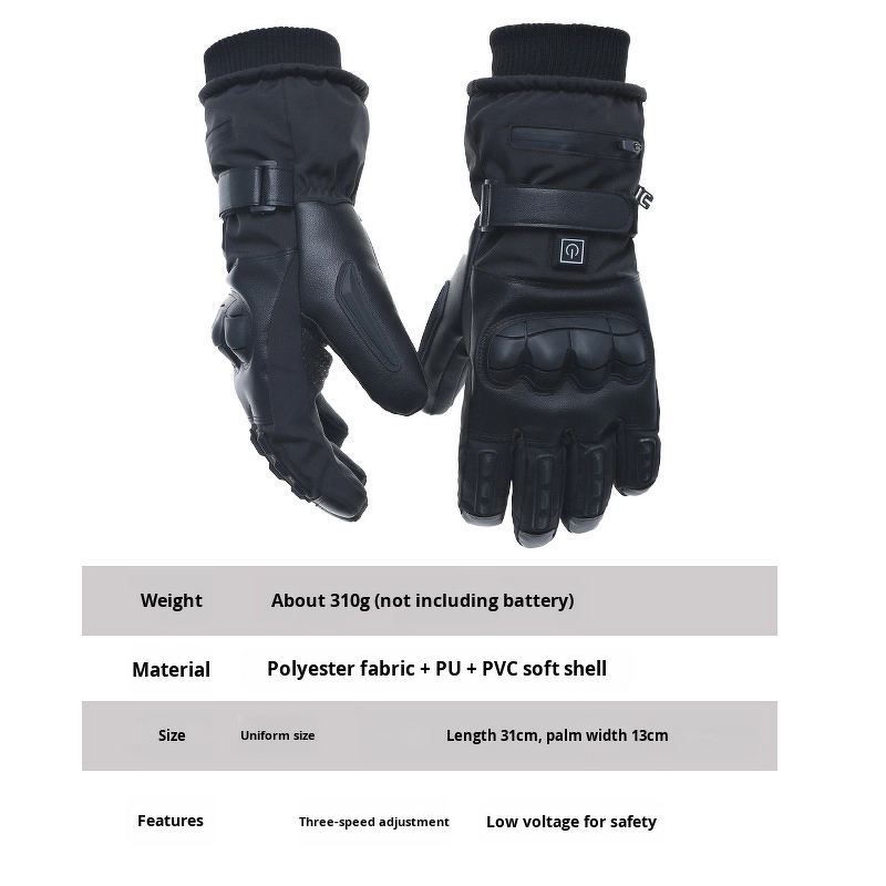 Heated Gloves Manufacturer - Winter Outdoor Motorcycle Anti-Slip Touchscreen