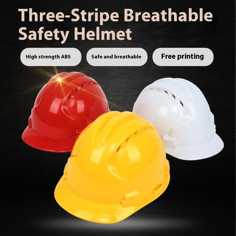 Construction Hard Hat Factory - High-Strength ABS Breathable Anti-Scratch