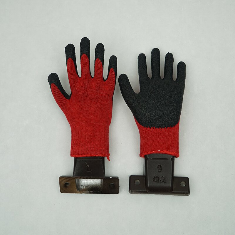 Working Gloves Manufacturer - Wholesale China's Quality Red Gauze Black Latex