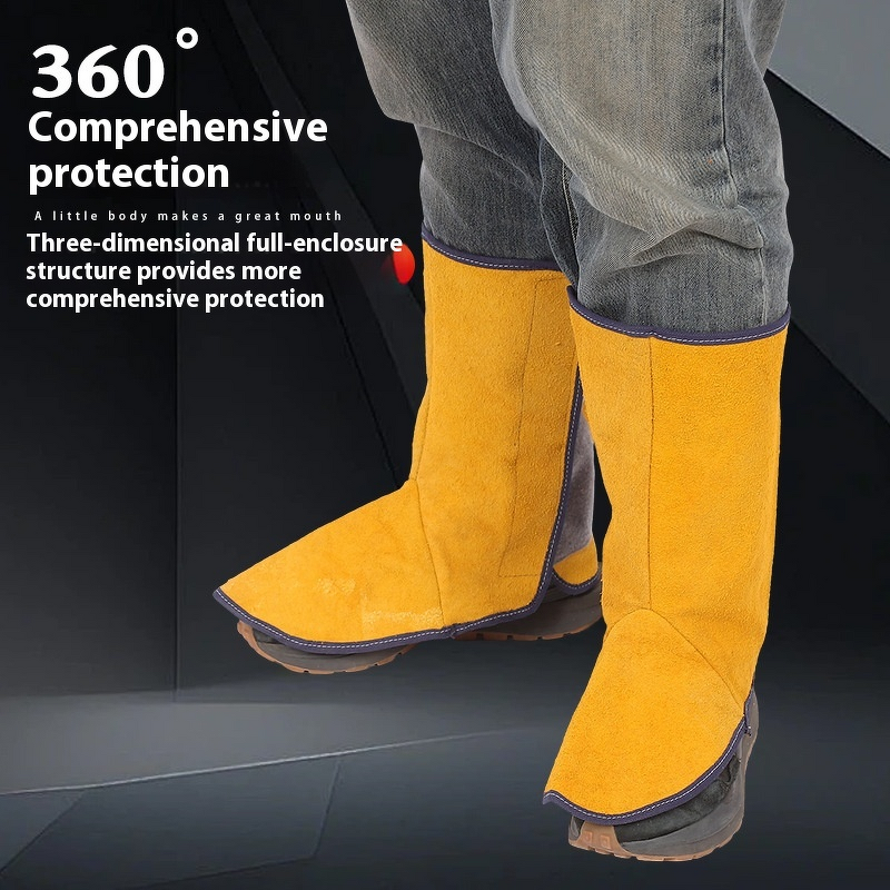 Welding Leg Covers Manufacturer - Wholesale Cowhide Anti-Splash Spark-Resistant