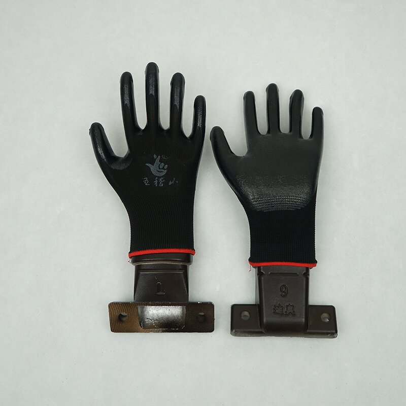 Protective Safety Gloves Manufacturer - Wholesale 13-Needle Craft Black Gauze Vinyl