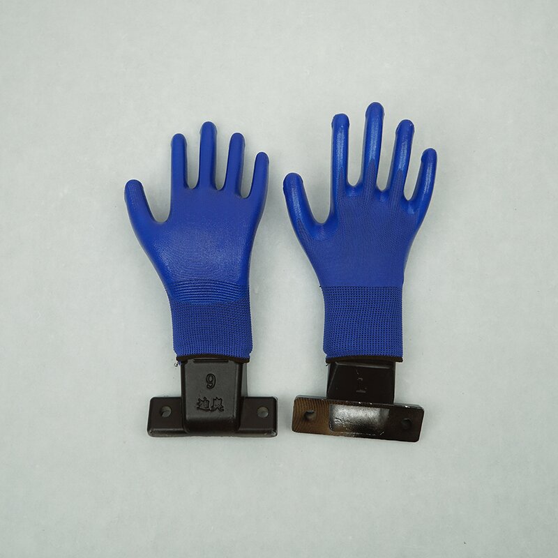 Nitrile Rubber Gloves Manufacturer - Direct Sale 13-needle Craft Blue Yarn Orchid