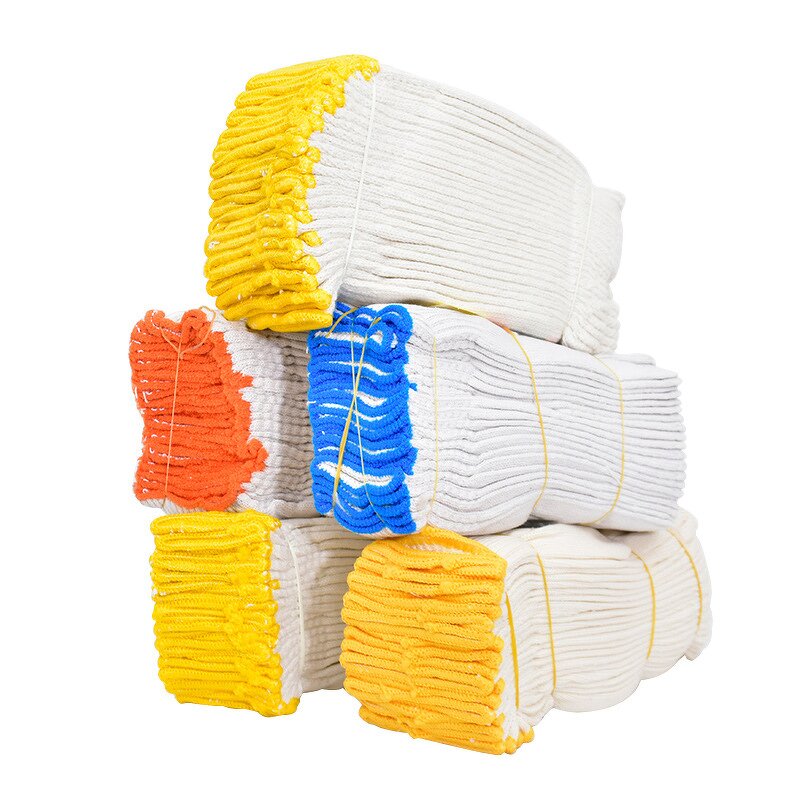 Cotton Gloves Manufacturer - 700g Gauze Thickened Construction Wear-Resistant