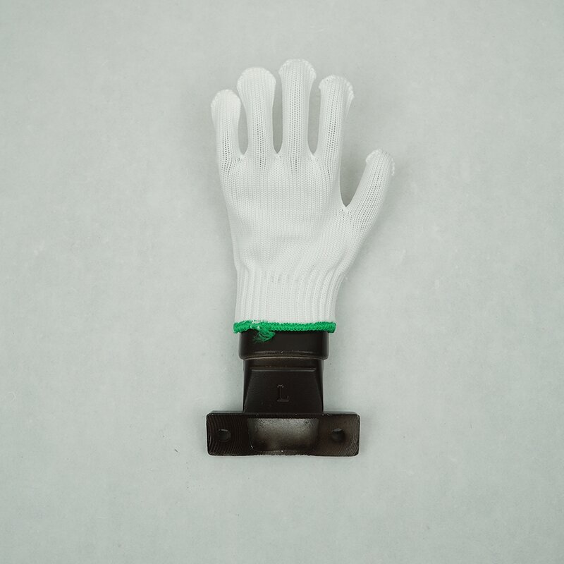 White Nylon Gloves Manufacturer - High Quality 7-needle Craft 750g Hydrophobic