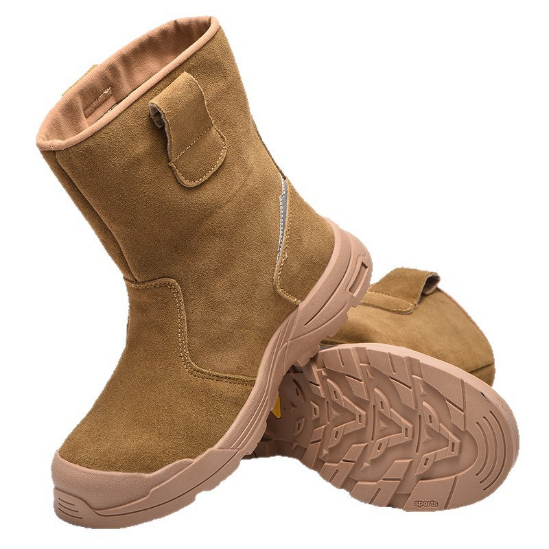 Welding Shoes Manufacturer - 2025 Cowhide Suede Anti-Smash Anti-Puncture