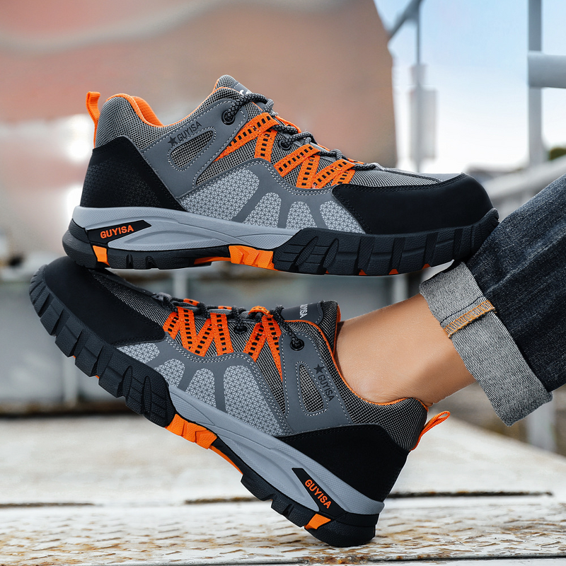 Steel Toe Work Shoes Factory - Men's Summer Fashionable Anti-Odor Anti-Smash