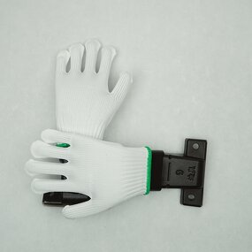 White Nylon Gloves Manufacturer - High Quality 7-needle Craft 750g Hydrophobic