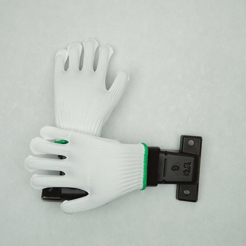 White Nylon Gloves Manufacturer - High Quality 7-needle Craft 750g Hydrophobic