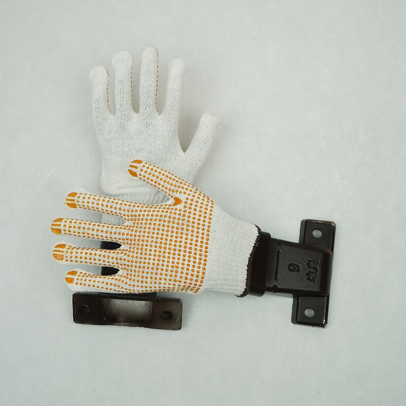 Safety Gloves Factory - 700g Dotted Plastic Anti-Static Anti-Chemical