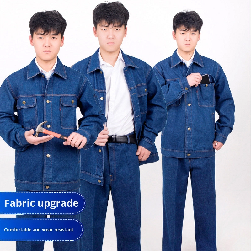 Work Clothes Manufacturer - Men's Spring Autumn Anti-Static Safety Labor