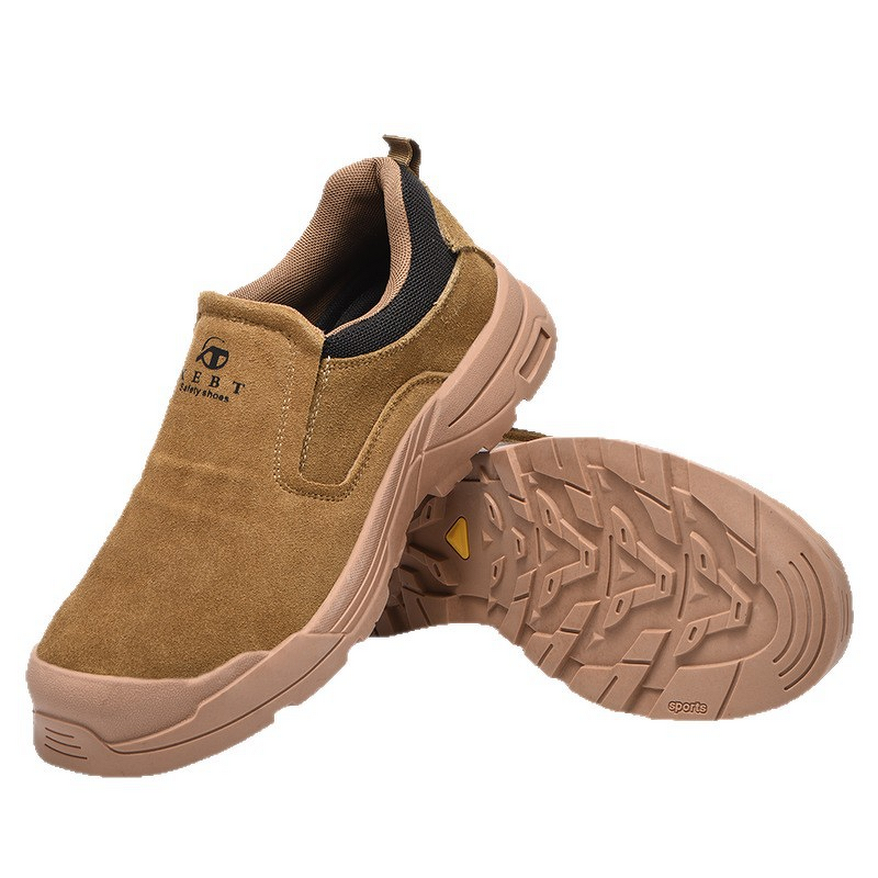 Welding Shoes Manufacturer - 2025 New Men's Mesh Upper Odor-Resistant Slip-On