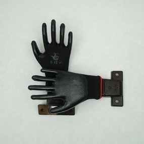 Protective Safety Gloves Manufacturer - Wholesale 13-Needle Craft Black Gauze Vinyl