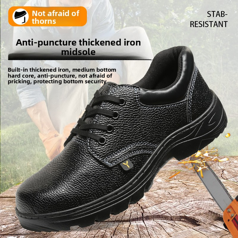 Work Safety Shoes Manufacturer - Wholesale Anti-Smash Anti-Puncture Low-Top