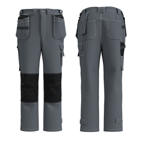 Safety Pants Factory - Durable Multi-Pocket Detachable Fly for Workshop