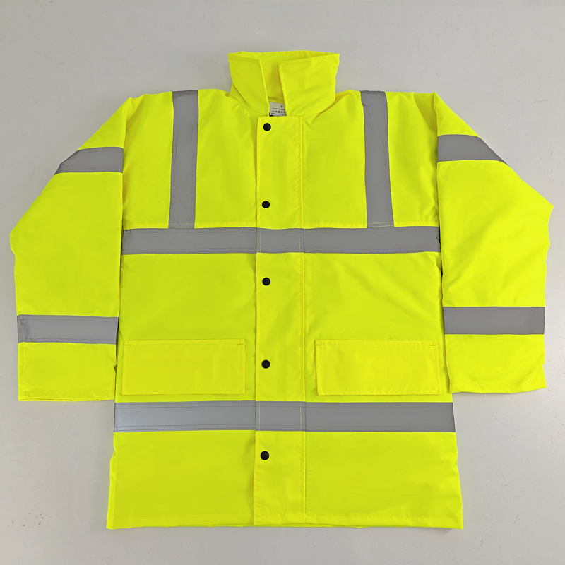 Reflective Safety Jacket Manufacturer - European Standard ANSI Class 2 Waterproof