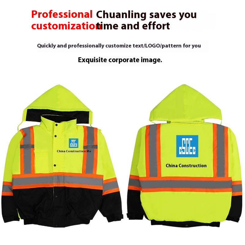 Safety Vest Factory - Stylish Reflective Cold-Proof Construction Site Traffic