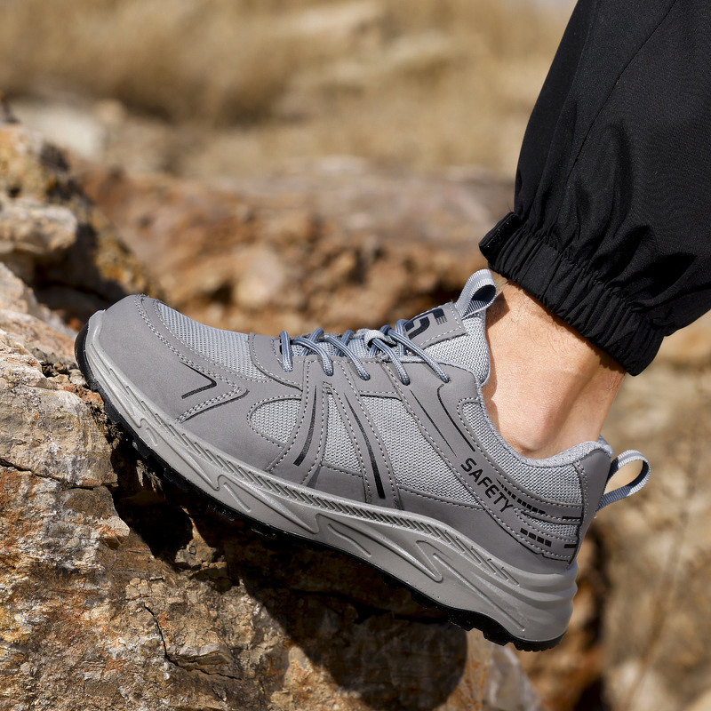 Chemical Resistant Shoes Manufacturer - Men's Summer Leather Comfortable Durable