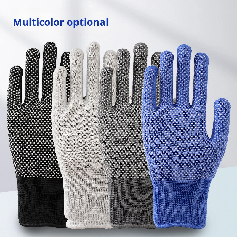 Nylon Driver Gloves Factory - Unisex 13-Pin Thin Anti-Slip for Gardening