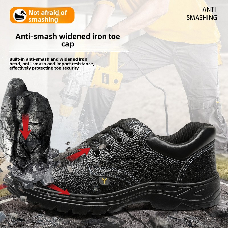 Work Safety Shoes Manufacturer - Wholesale Anti-Smash Anti-Puncture Low-Top