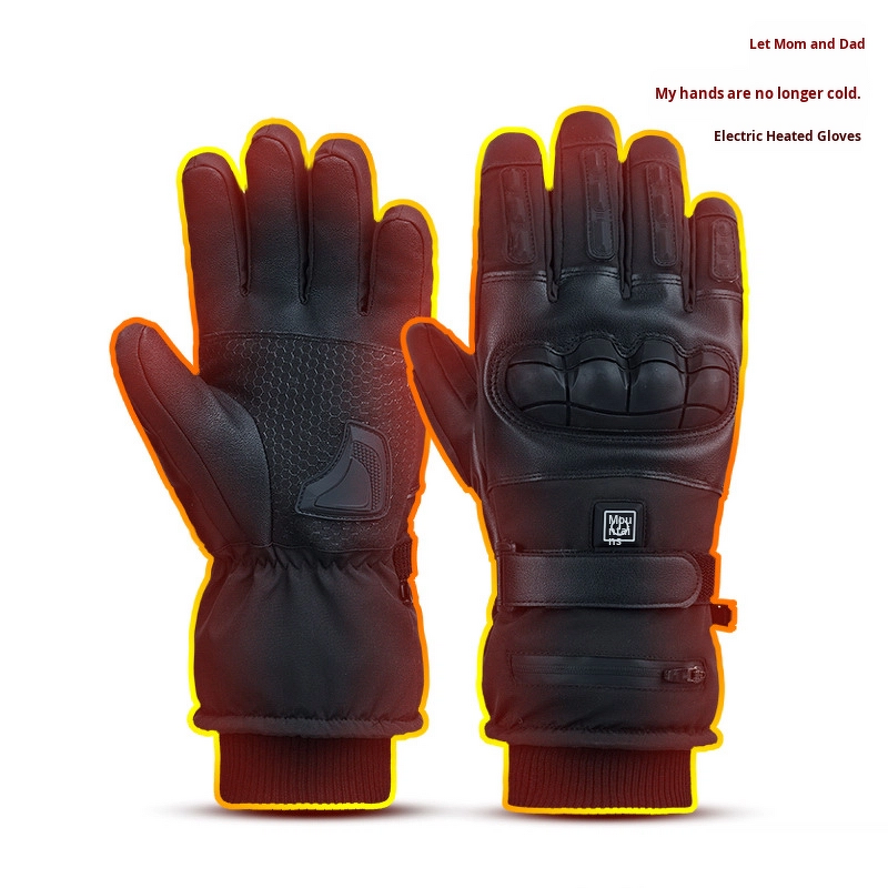 Heated Gloves Manufacturer - Winter Outdoor Motorcycle Anti-Slip Touchscreen