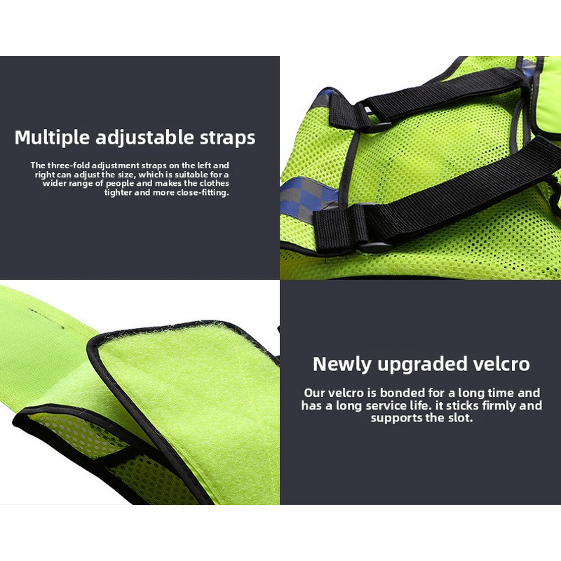 Reflective Protective Vest Manufacturer - Multi-Functional for Security Motorcycle
