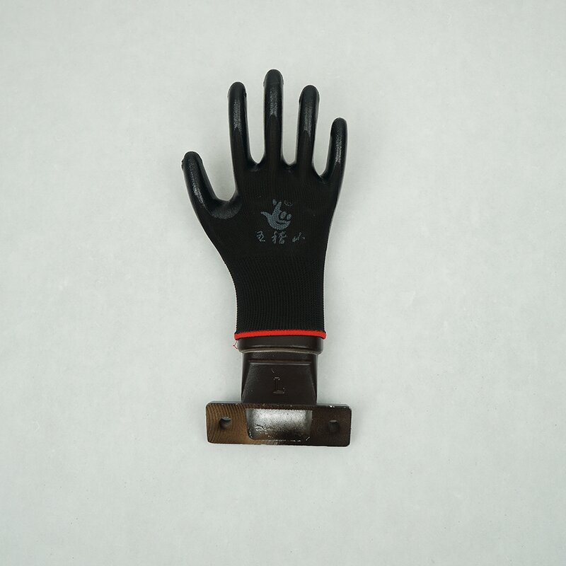 Protective Safety Gloves Manufacturer - Wholesale 13-Needle Craft Black Gauze Vinyl