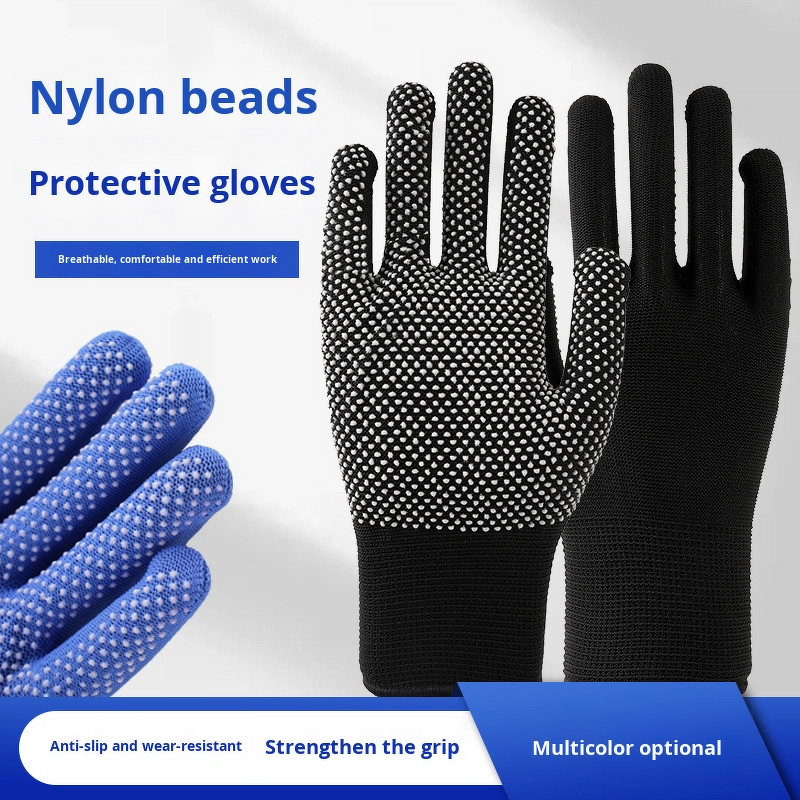 Nylon Driver Gloves Factory - Unisex 13-Pin Thin Anti-Slip for Gardening