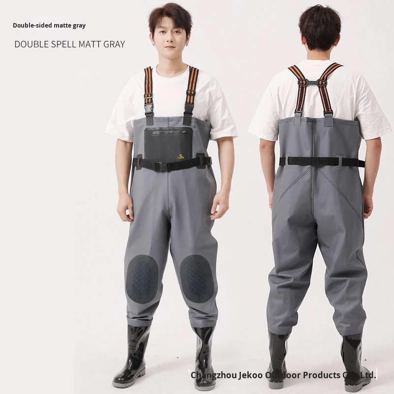 Fishing Gear Factory - One-Piece Full-Body Ultra-Light Half-Length Waders