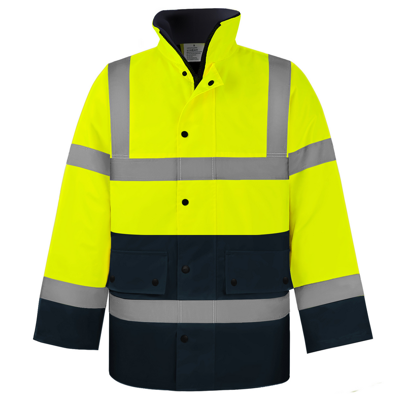 Reflective Safety Jacket Manufacturer - European Standard ANSI Class 2 Waterproof