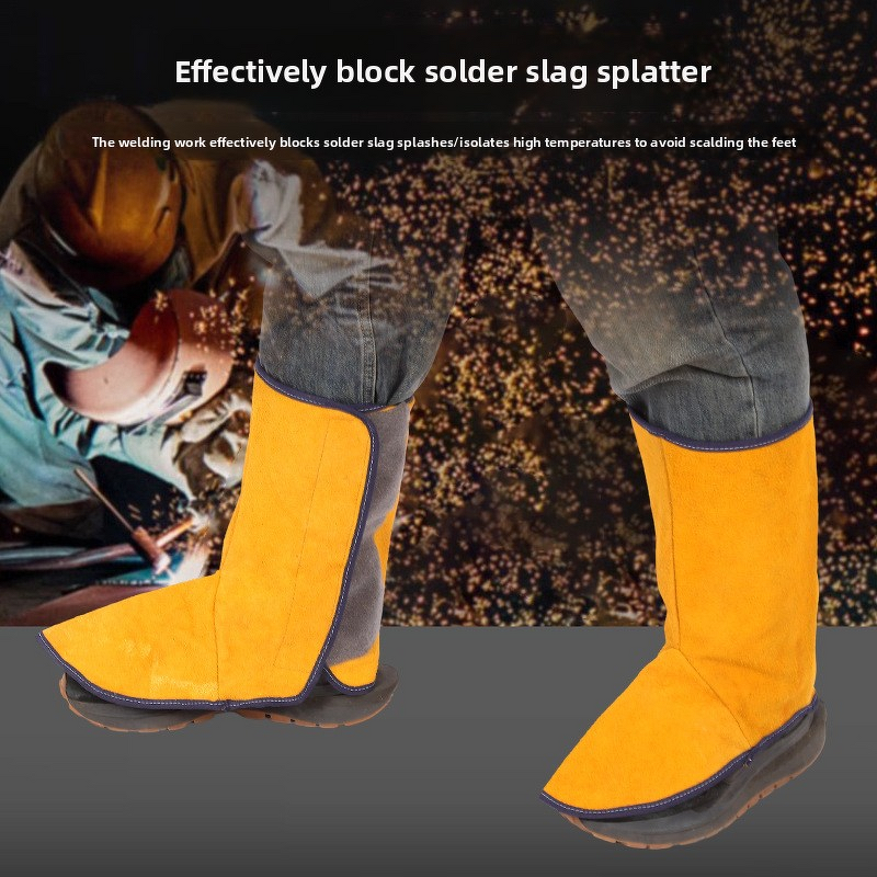 Welding Leg Covers Manufacturer - Wholesale Cowhide Anti-Splash Spark-Resistant