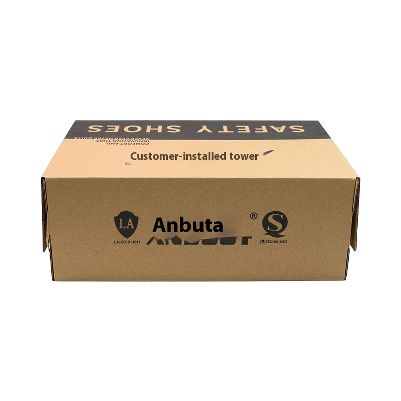 Winter Work Shoes Manufacturer - Men's High-Top Leather Mesh Fleece-Lined