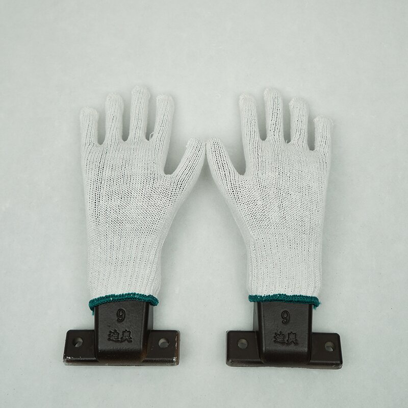 Protective Gloves Factory - Wholesale 7-needle Technique 650 Grams White Yarn