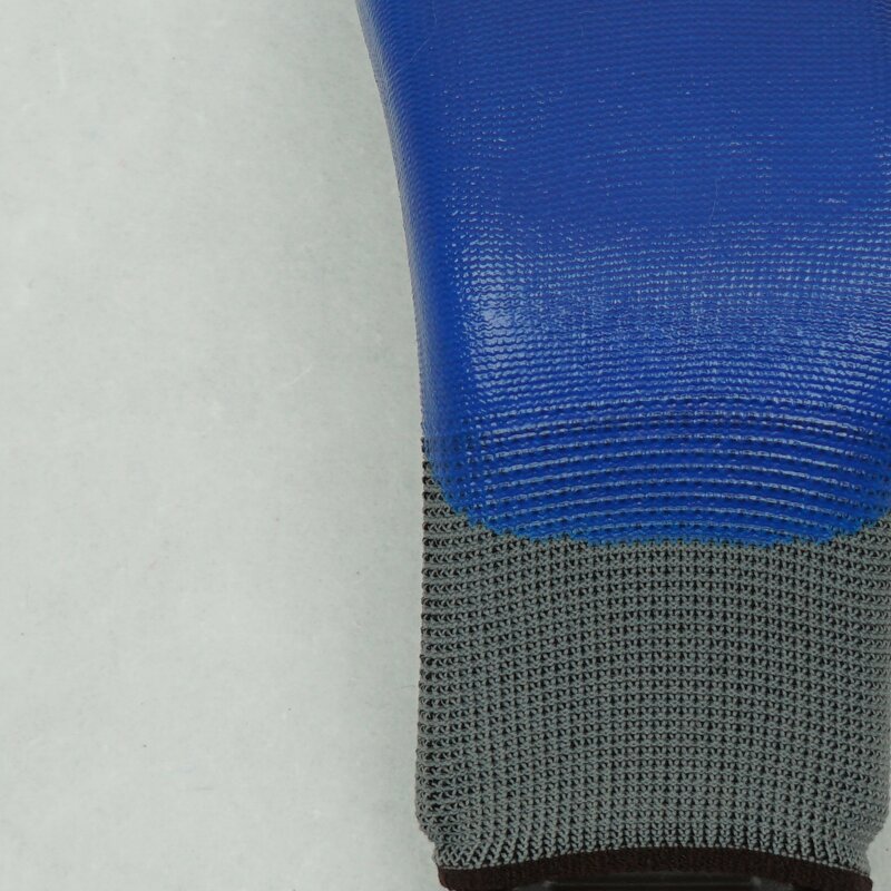 Full Finger Gloves Manufacturer - Best Selling 13-Needle Craft Gray Gauze Orchid