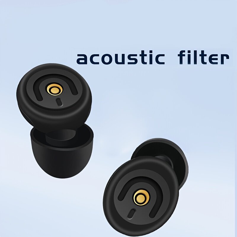Reusable Earplugs Manufacturer - CE Certificated Upgraded with 3 Sizes Replacement Tips